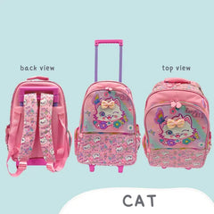 VEST WINK-EYE CAT TROLLEY BAG SPARKLES