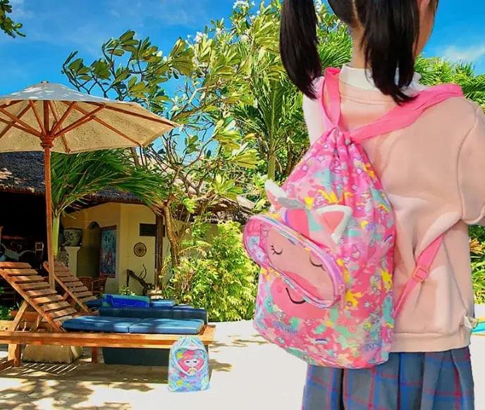 VEST WATERPPROOF DRAWSTRING BACKPACK SPARKLES