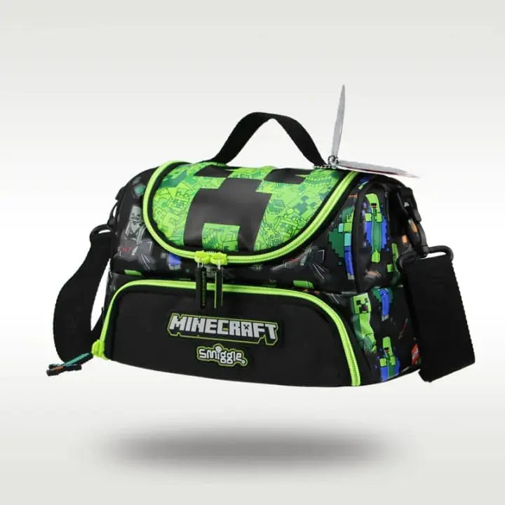 SMIGGLE MINECRAFT LUNCH BAG SPARKLES