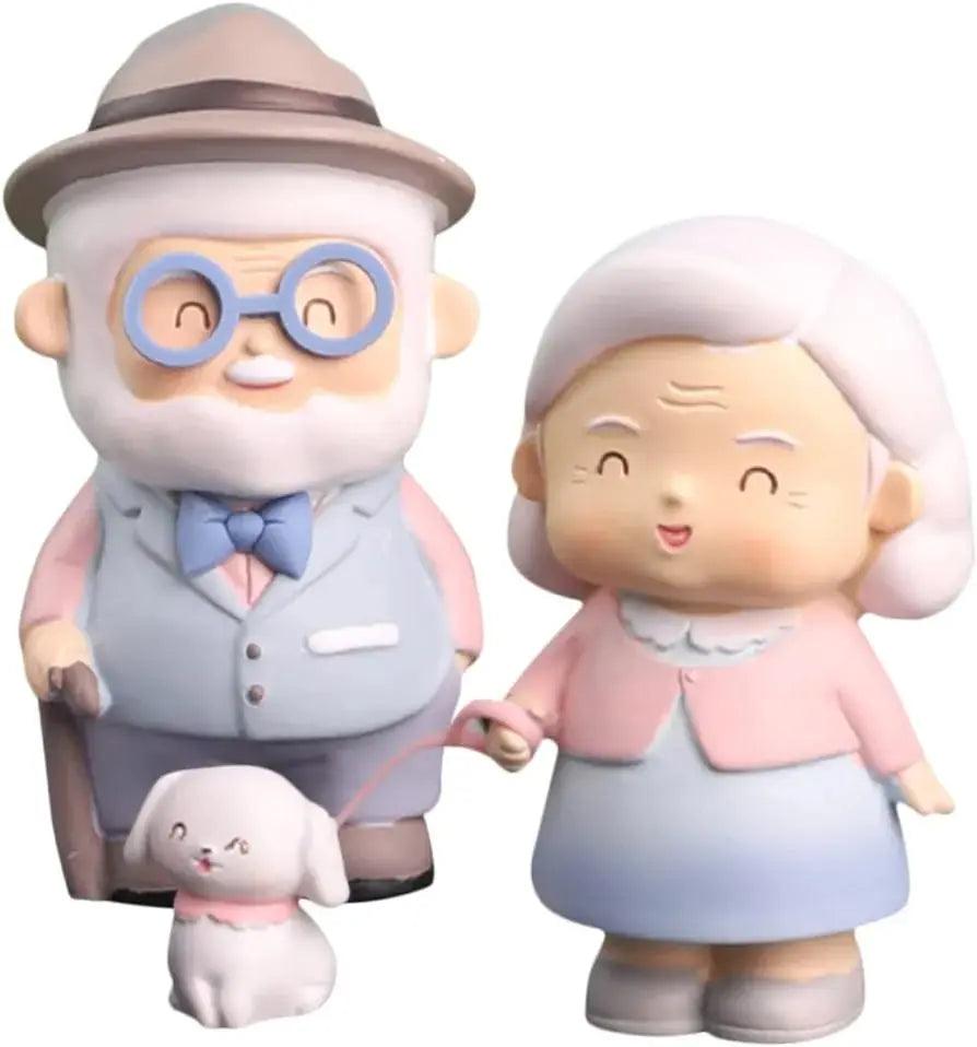 MINI LOVING COUPLE SCULPTURE SPARKLES