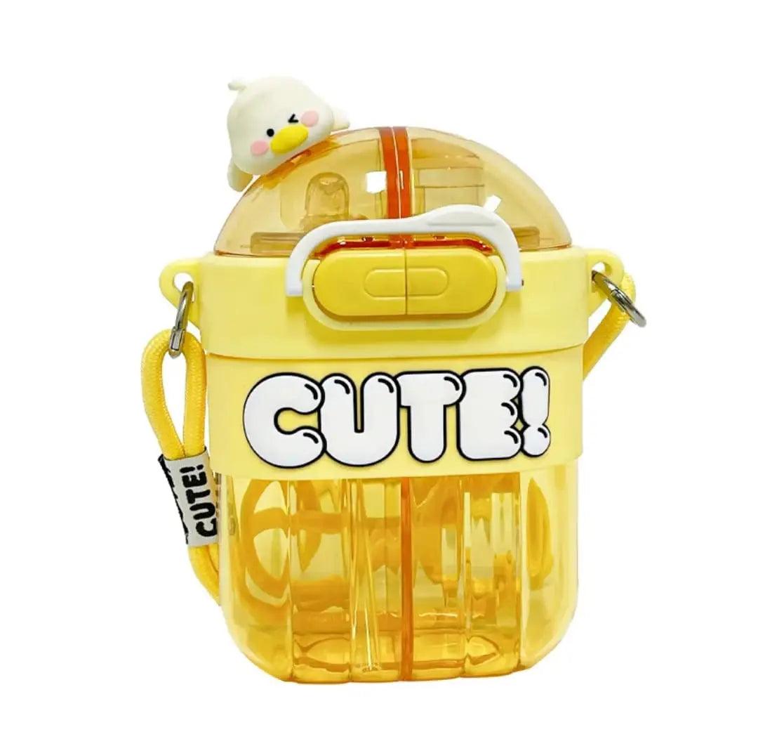 DUAL COMPARTMENT CUTE BOTTLE SPARKLES