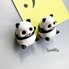 PANDA REFRIGERATOR MAGNET SPARKLES