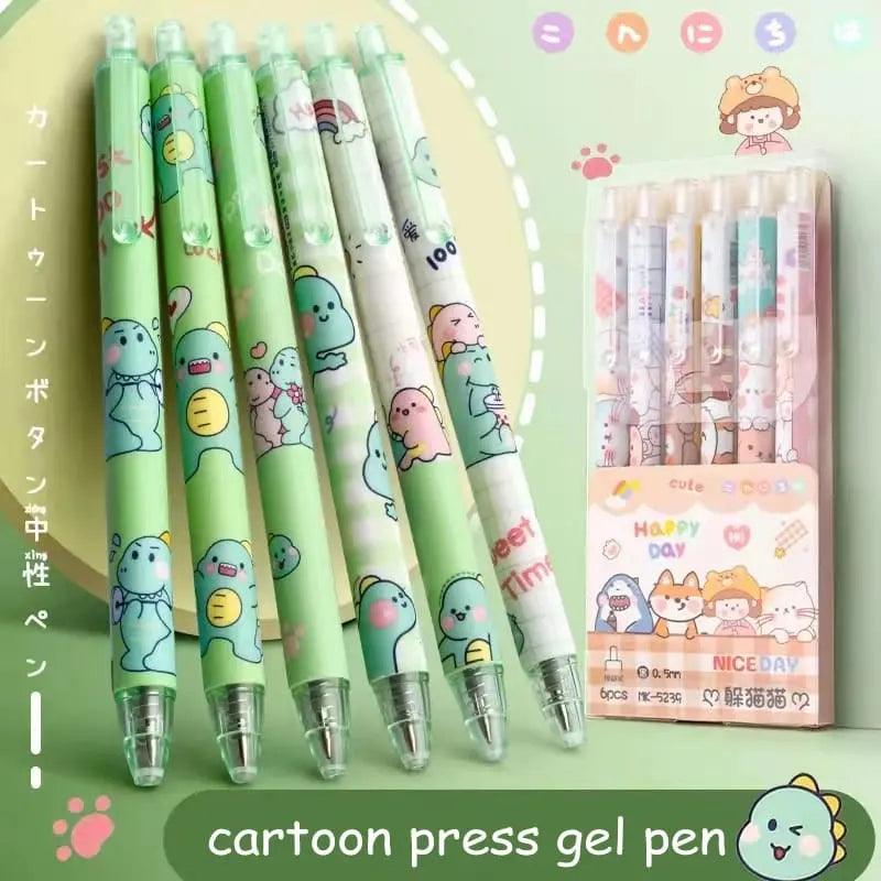 DAZZLING DINOSAUR GEL PEN SPARKLES