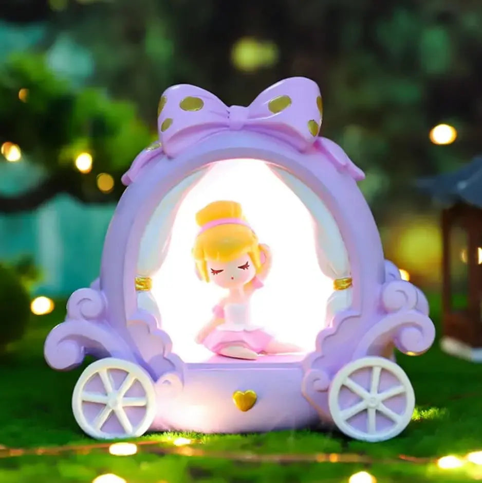 ADORABLE PRINCESS LAMP SPARKLES