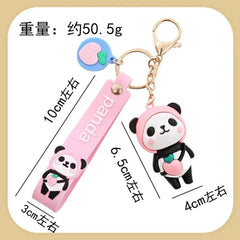 ADORABLE PANDA KEYCHAIN SPARKLES