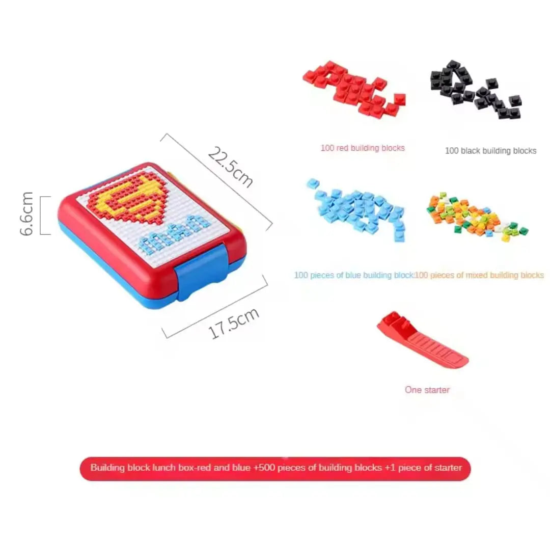 GENERIC BENTO BOX WITH BUILDING BLOCKS - Sparkles