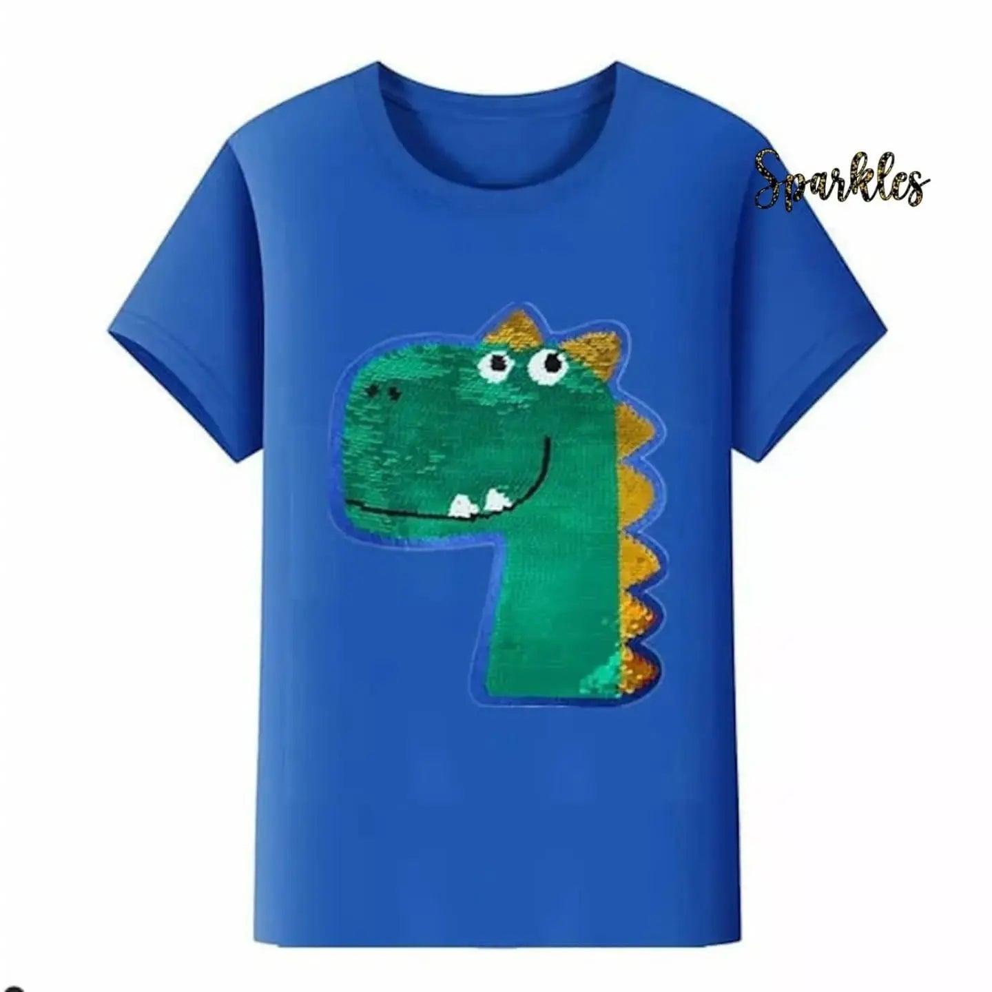 AESTHETIC DINOSAUR TEE FOR SUMMER Sparkles