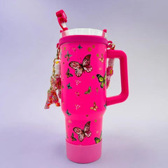 TRENDY BUTTERFLY TUMBLER - Sparkles