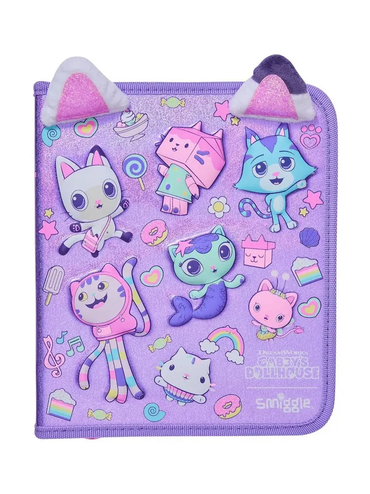 SMIGGLE GABBY'S DOLLHOUSE STATIONERY SET SPARKLES