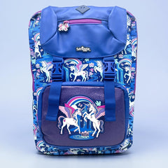 BLUE UNICORN FLAP OVER BACKPACK