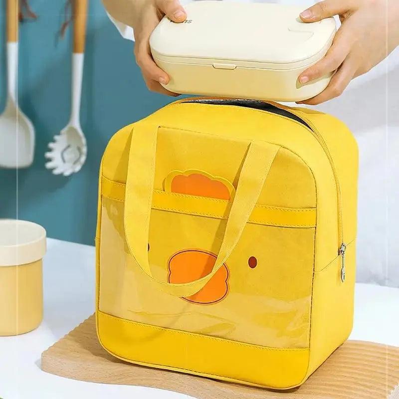QUIRKY CARTOON LUNCH BAG SPARKLES