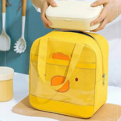 QUIRKY CARTOON LUNCH BAG SPARKLES