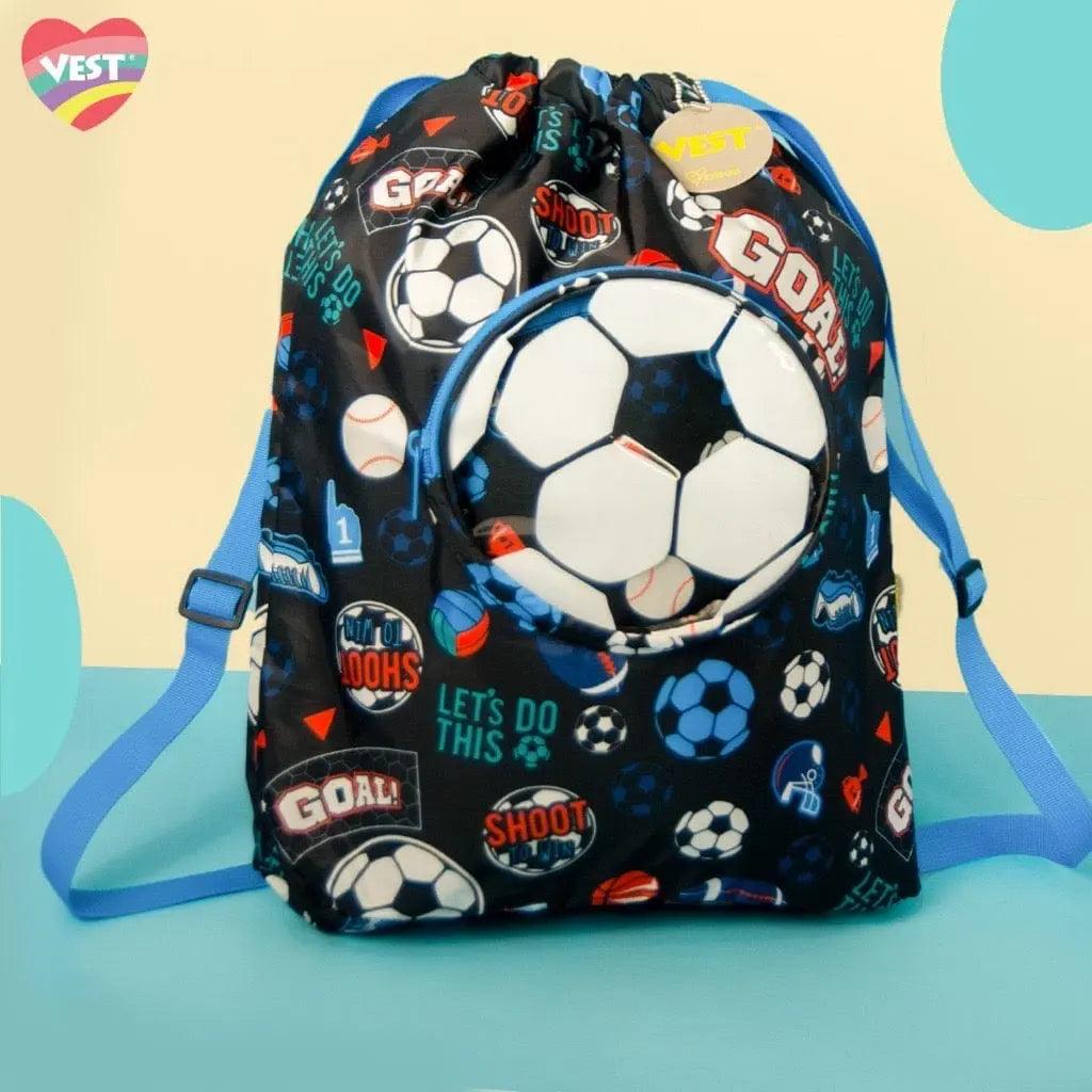 VEST WATERPPROOF DRAWSTRING BACKPACK SPARKLES