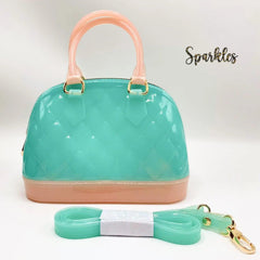 EXQUISITE QUILTED BAG SPARKLES