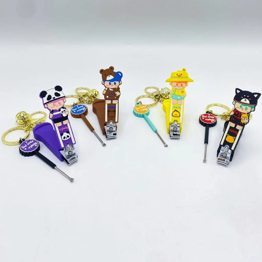 CUTEST NAIL CLIPPER KEYCHAIN SPARKLES