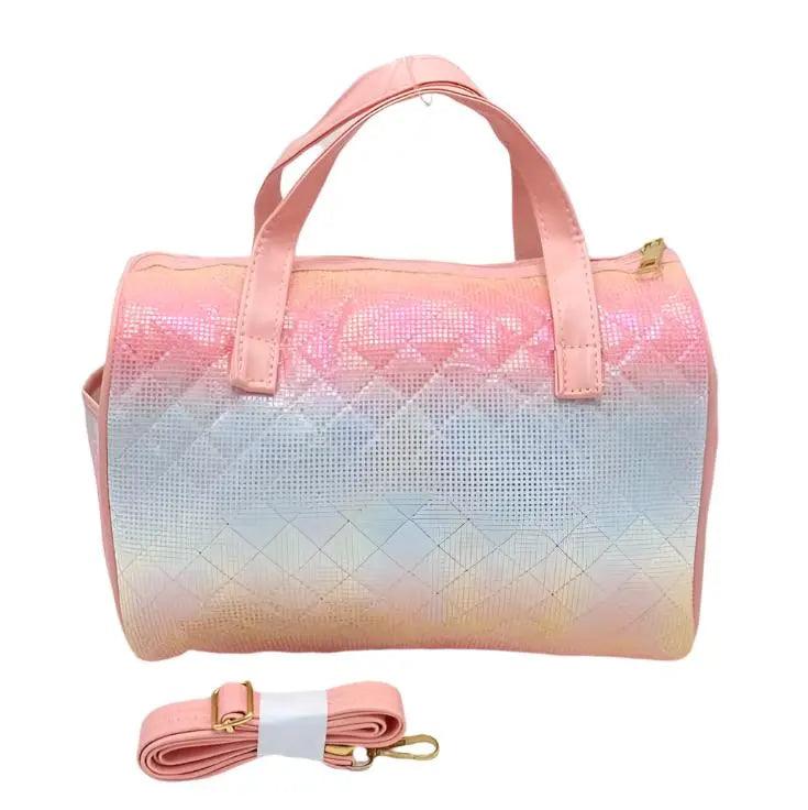 CUTE BUTTERFLY DUFFEL BAG SPARKLES