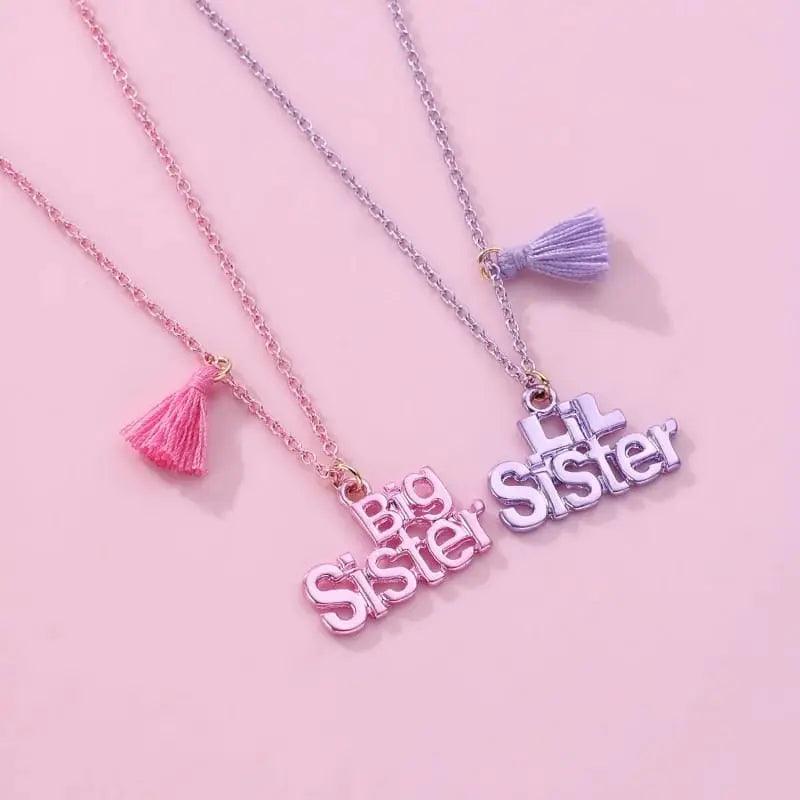 DUAL SISTERS NECKLACES SPARKLES