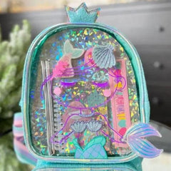ADORABLE BACKPACK WITH STATIONERY SPARKLES