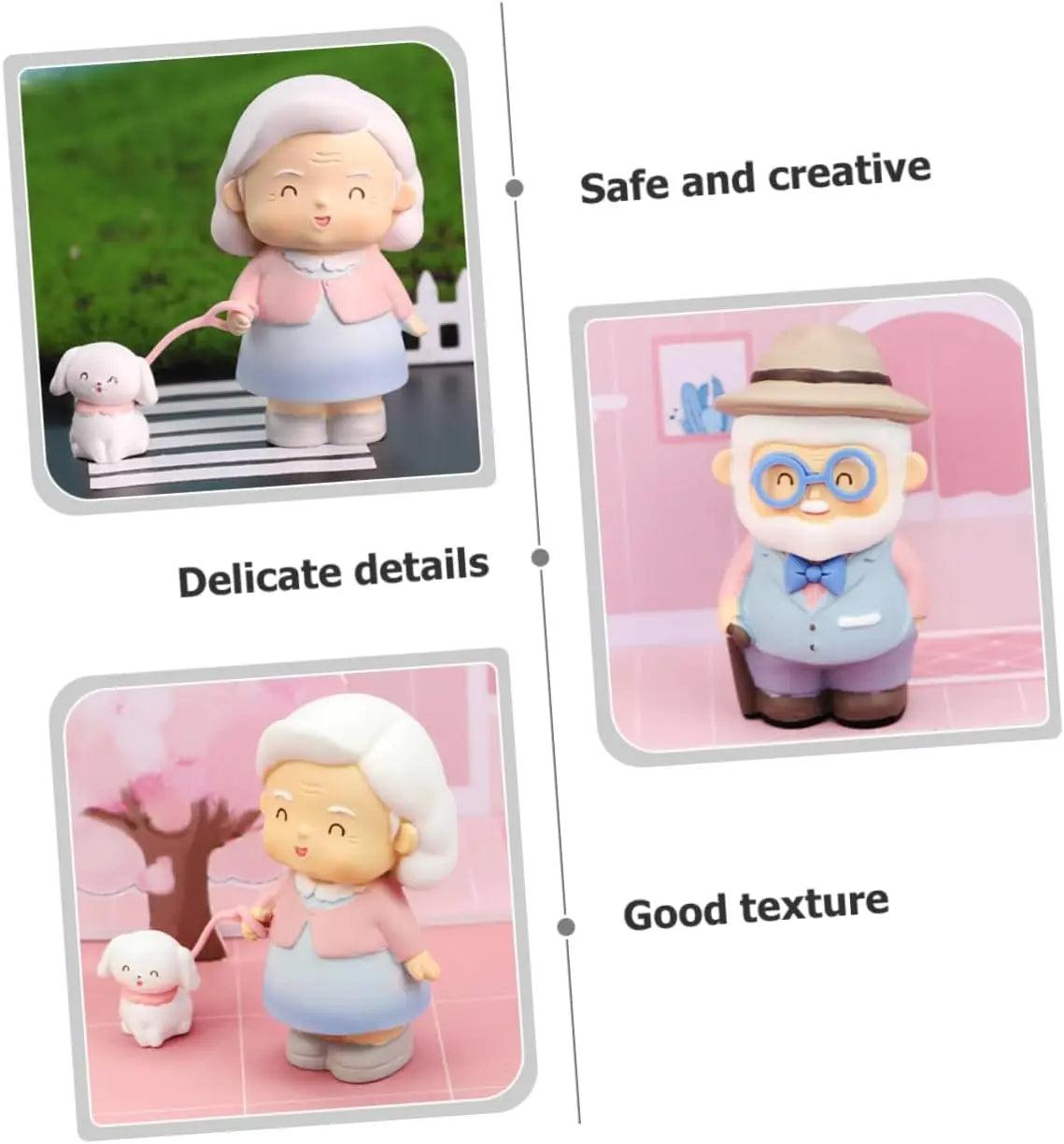 MINI LOVING COUPLE SCULPTURE SPARKLES