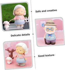 MINI LOVING COUPLE SCULPTURE SPARKLES