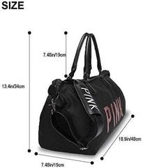 P I N K TRAVEL BAG SPARKLES