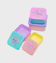 TRENDING 4 PC LUNCH BOX SET SPARKLES