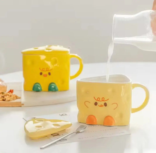 KAWAII CHEESE MUG SPARKLES