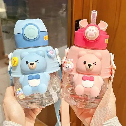 CUTE BEAR WATER BOTTLE SPARKLES