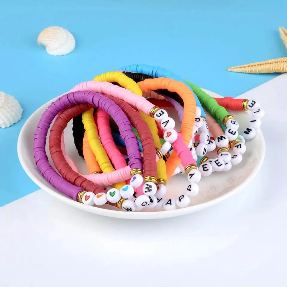 TRENDING "HAPPY" BRACELET SPARKLES