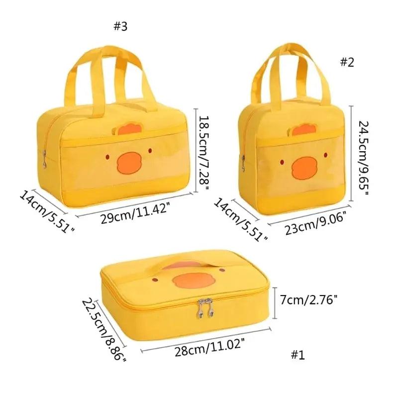 QUIRKY CARTOON LUNCH BAG SPARKLES