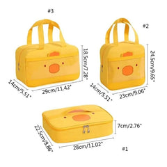 QUIRKY CARTOON LUNCH BAG SPARKLES