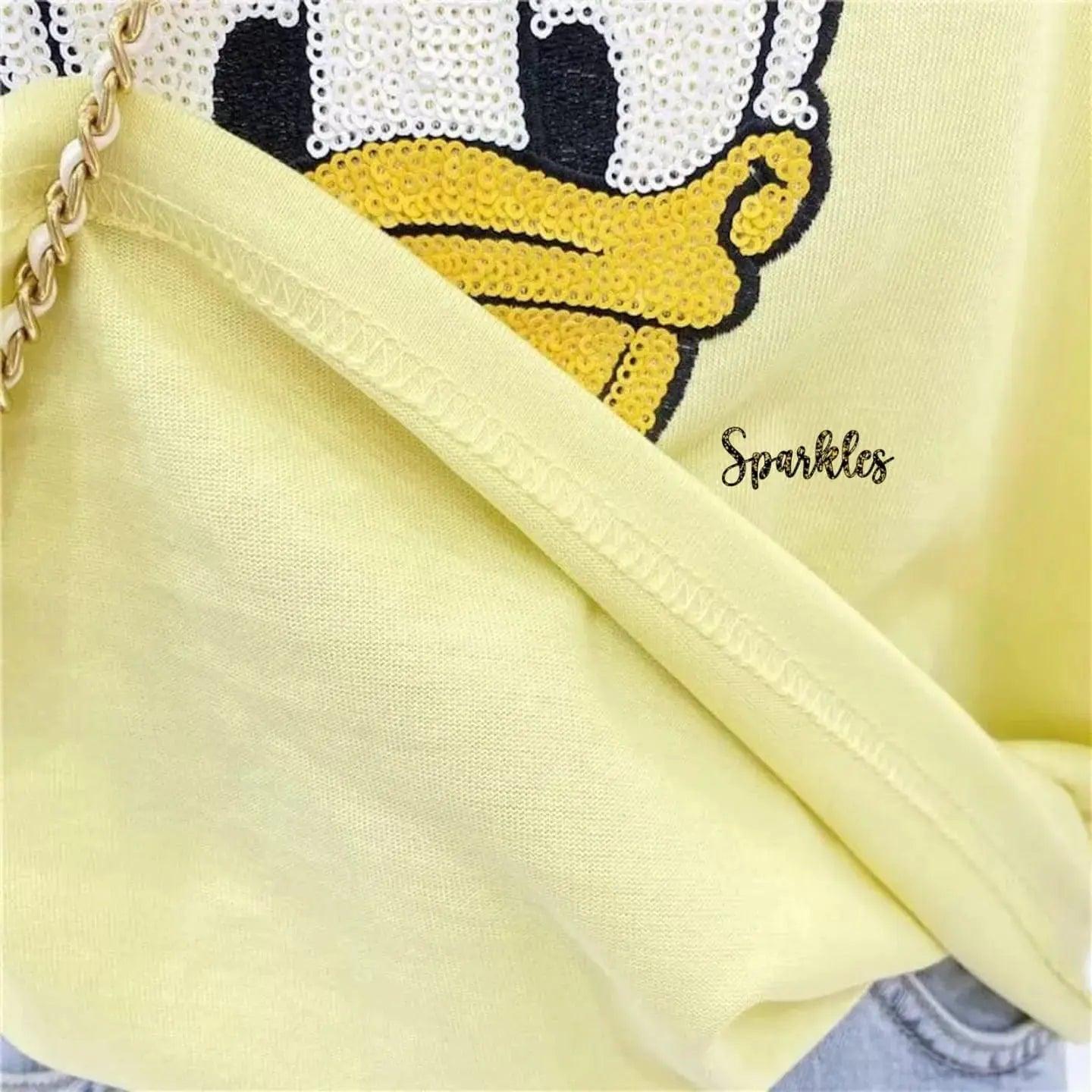 ADORABLE DAISY TEE FOR SUMMER SPARKLES