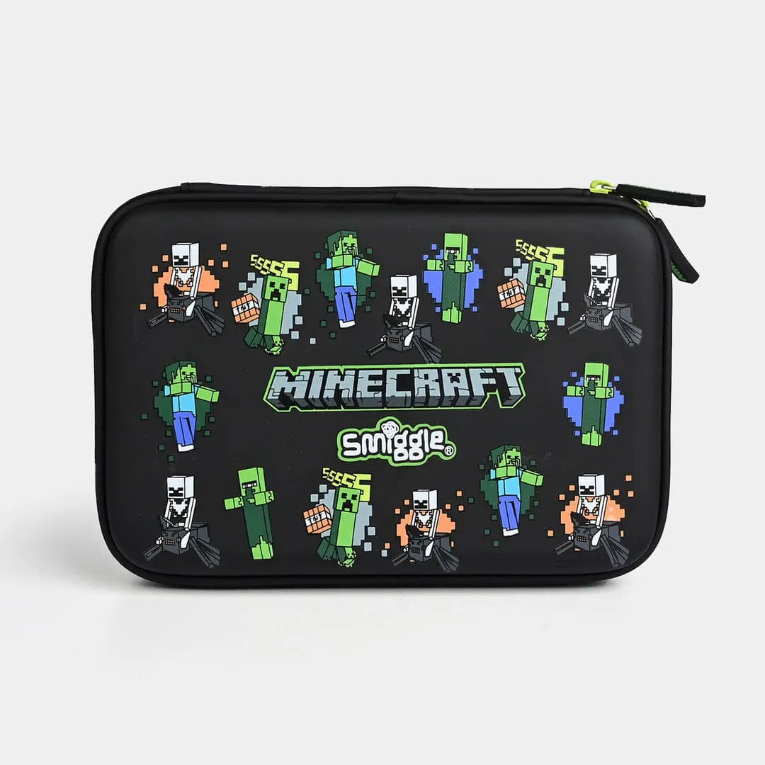 SMIGGLE MINECRAFT PENCIL CASE SPARKLES