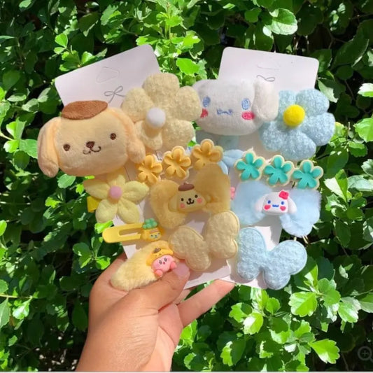 ADORABLE KAWAII HAIR CLIPS SPARKLES