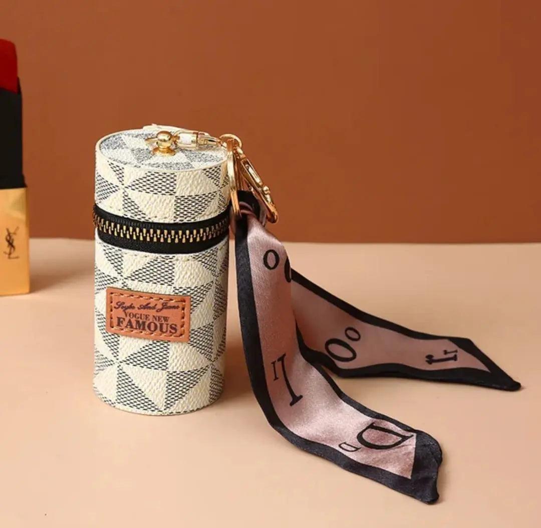 LUXE MINI KEYCHAIN BAG SPARKLES