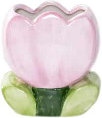 CERAMIC FLORAL HOLDER SPARKLES