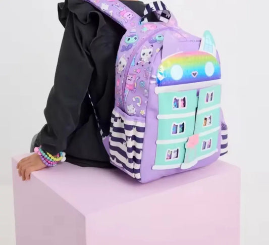 SMIGGLE GABBY'S DOLL HOUSE JUNIOR BACKPACK SPARKLES