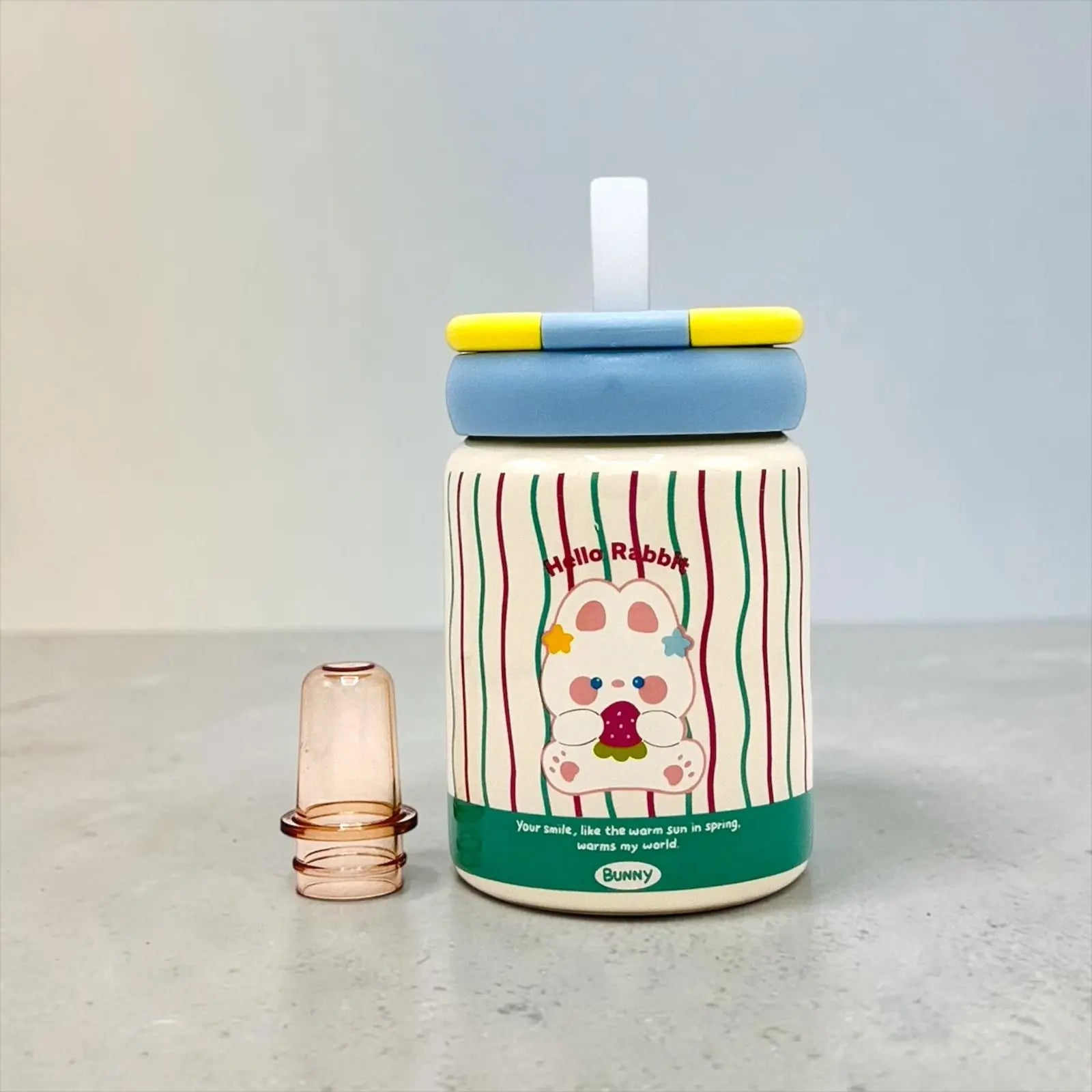 ADORABLE CERAMIC SIPPY CUP - Sparkles
