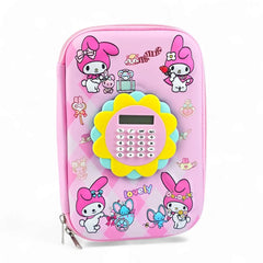 TRENDY PENCIL ORGANIZER WITH CALCULATOR - Sparkles