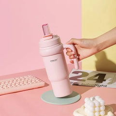 PINKAH STAINLESS STEEL TUMBLER SPARKLES