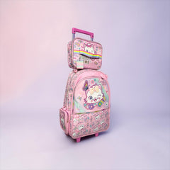 VEST WINK-EYE CAT TROLLEY BAG AND FREE LUNCH BAG