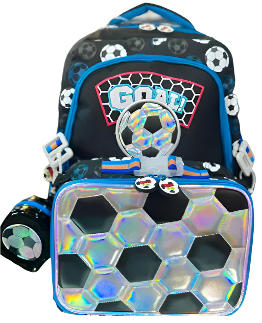 COOL FOOTBALL BACKPACK SET Sparkles