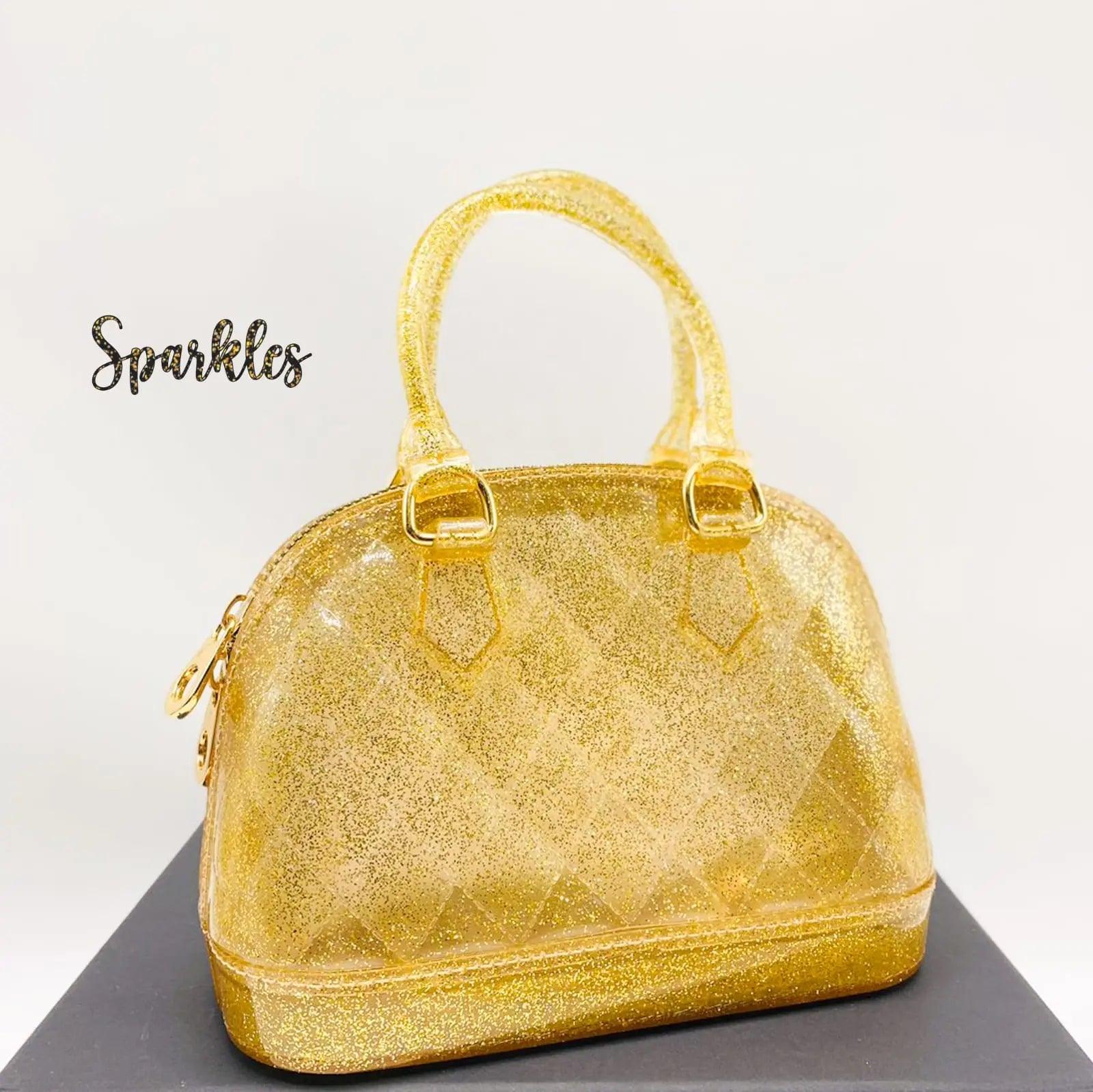 EXQUISITE QUILTED BAG SPARKLES