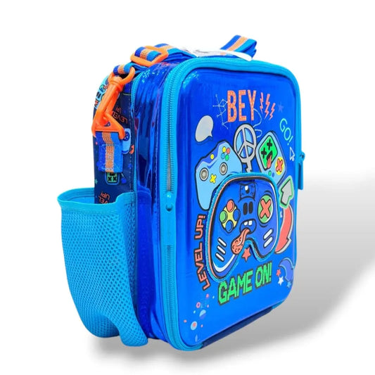 VEST GAME ON LUNCH BAG SPARKLES