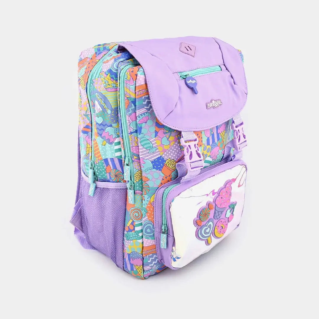 ORIGINAL PURPLE SWEETS FOLDOVER BACKPACK SPARKLES