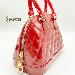 EXQUISITE QUILTED BAG SPARKLES