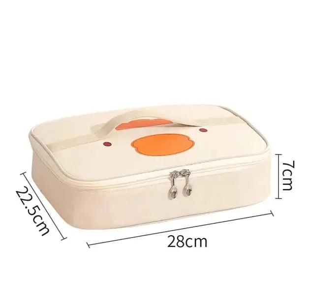 QUIRKY CARTOON LUNCH BAG SPARKLES