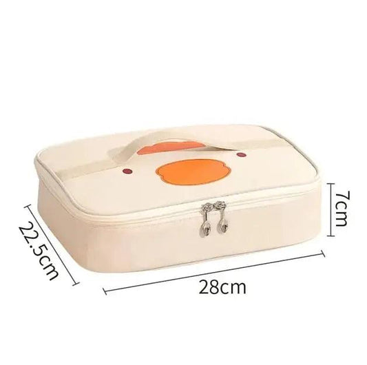 QUIRKY CARTOON LUNCH BAG SPARKLES