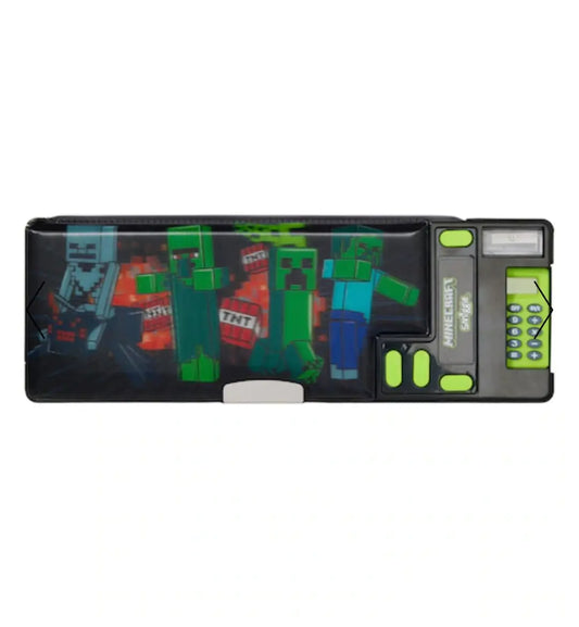 SMIGGLE MINECRAFT POP-OUT PENCIL CASE SPARKLES