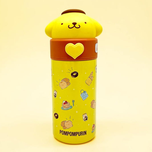 CUTE ADORABLE POMPOMPURIN INSULATED FLASK